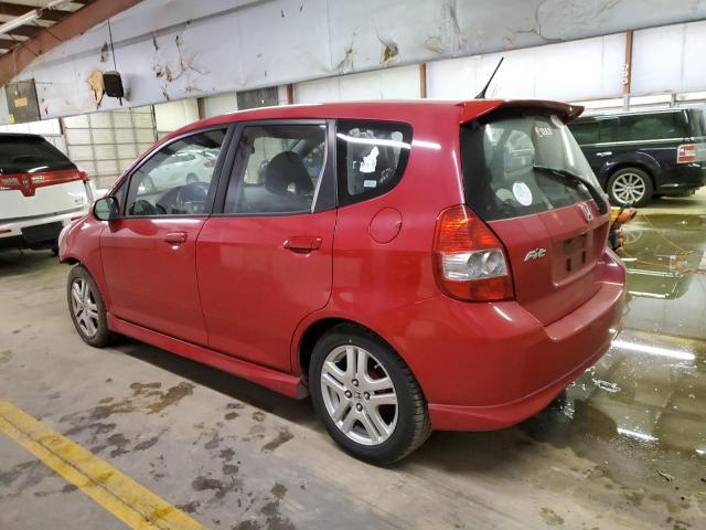 Изображение 2 2008 HONDA FIT SPORT 2008 с VIN JHMGD37698S070206