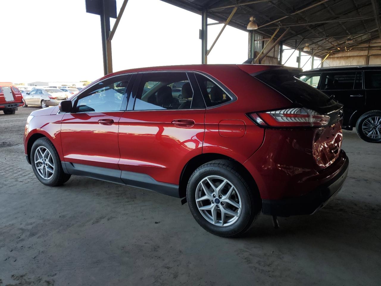 Image 2 of 2021 FORD EDGE SEL 2021 with VIN 2FMPK3J9XMBA46782
