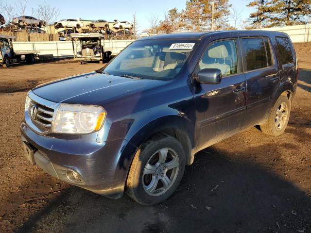 Image 1 of 2014 HONDA PILOT EXLN 2014 with VIN 5FNYF4H7XEB025118