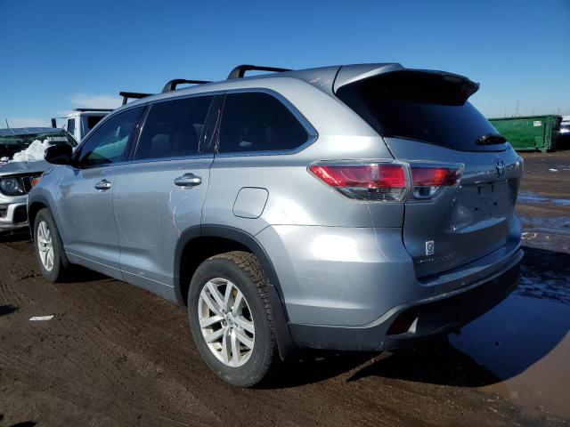 Image 2 of 2015 TOYOTA HIGHLANDER LE 2015 with VIN 5TDBKRFHXFS192294