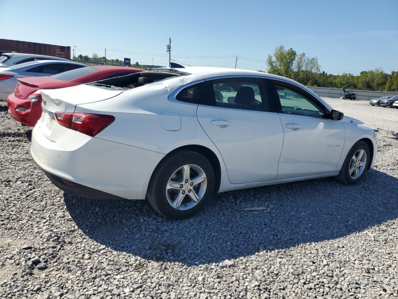 Изображение 3 2021 CHEVROLET MALIBU LS 2021 с VIN 1G1ZC5ST7MF088107
