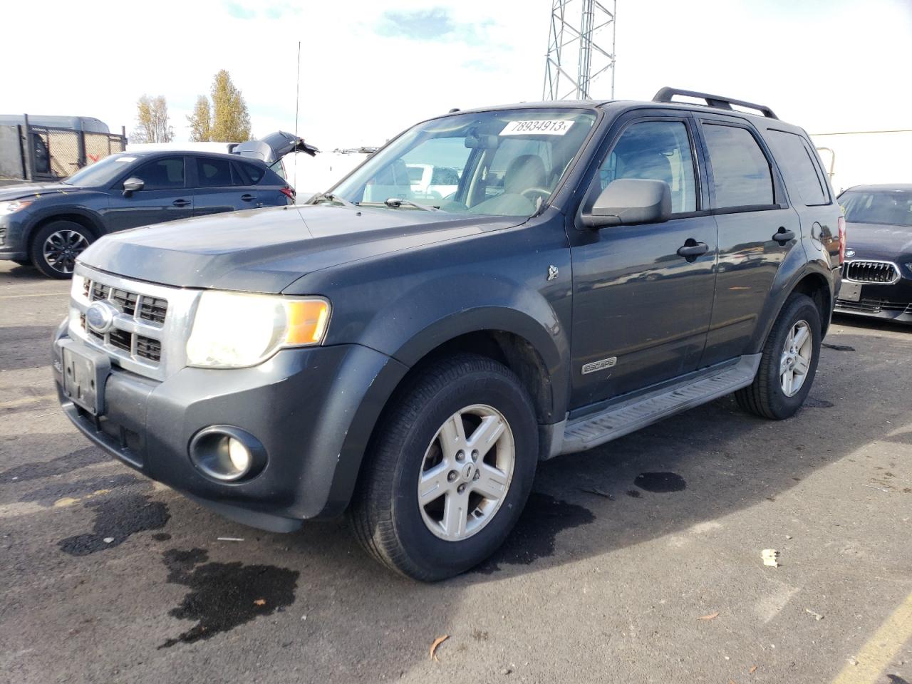 Image 1 of 2008 FORD ESCAPE HEV 2008 with VIN 1FMCU49H18KD57569