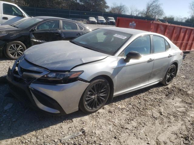 Image 1 of 2022 TOYOTA CAMRY SE 2022 with VIN 4T1G11AK7NU025037
