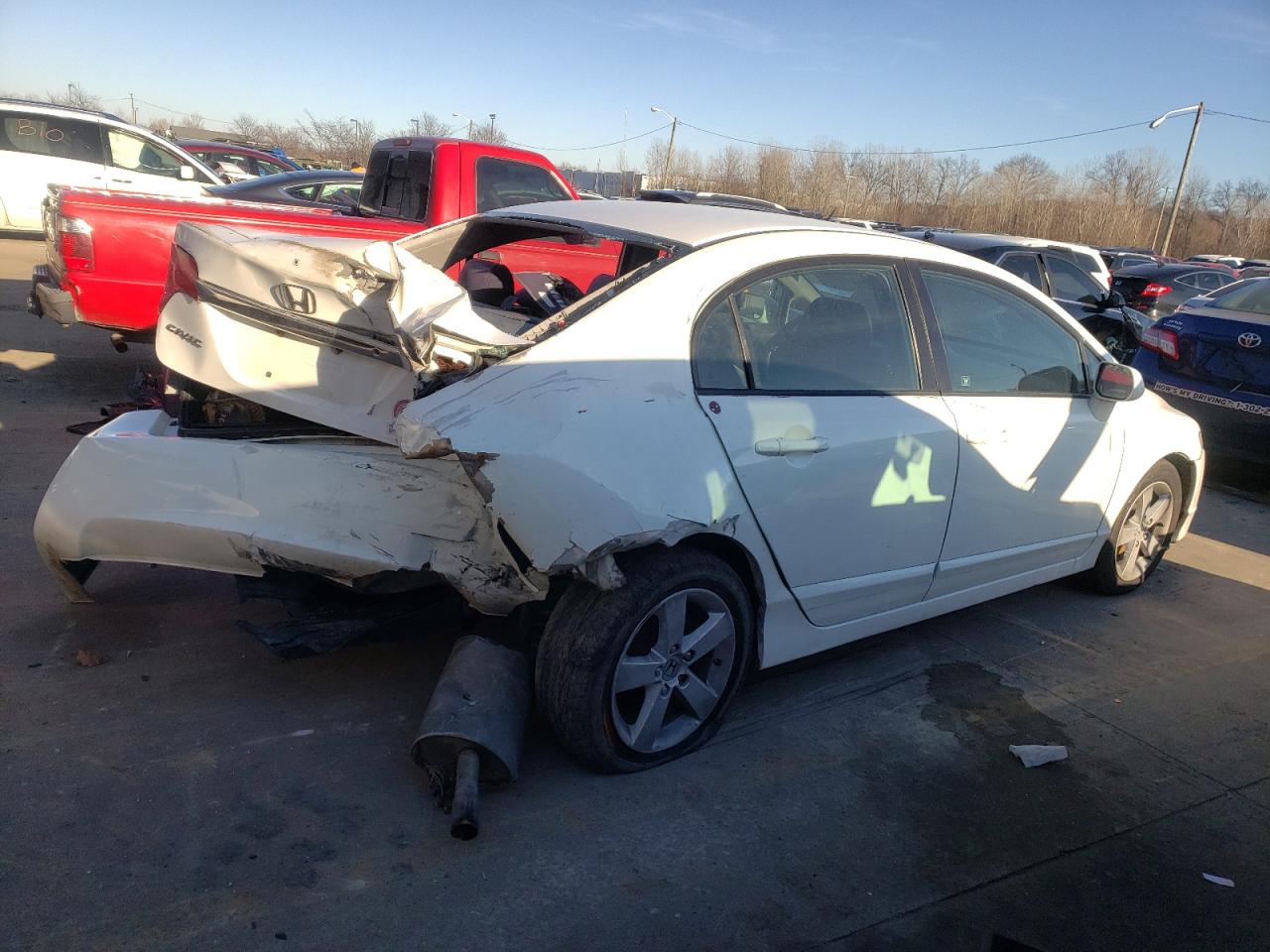 Image 3 of 2010 HONDA CIVIC LX-S 2010 with VIN 2HGFA1F66AH548172