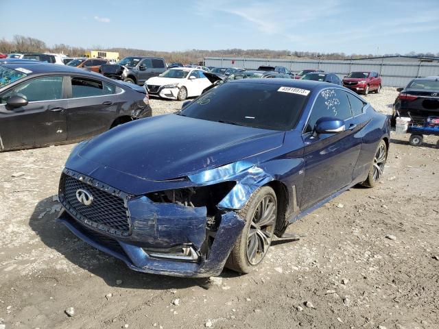 Image 1 of 2018 INFINITI Q60 LUXE 300 2018 with VIN JN1EV7EL1JM390364