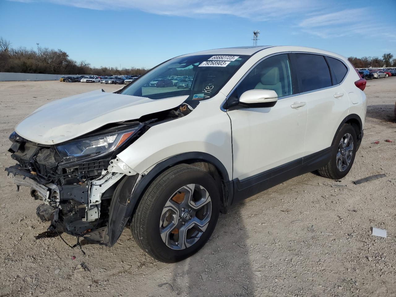 Image 1 of 2017 HONDA CR-V EX 2017 with VIN 2HKRW1H58HH507111