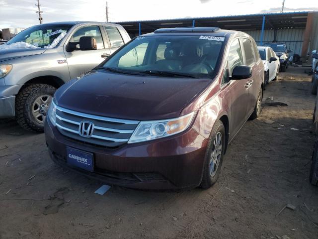Image 1 of 2013 HONDA ODYSSEY EXL 2013 with VIN 5FNRL5H69DB040329