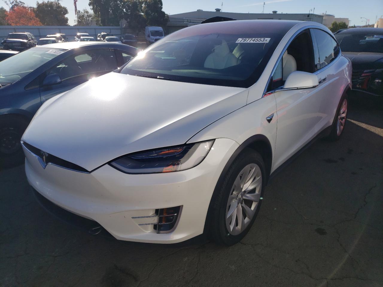 Image 1 of 2021 TESLA MODEL X  2021 with VIN 5YJXCAE28MF319319