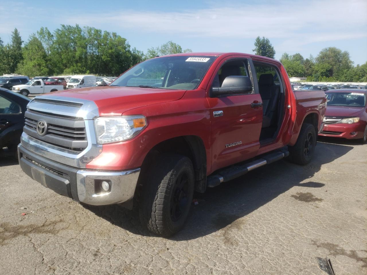 Obraz 1 z 2014 TOYOTA TUNDRA CREWMAX SR5 2014 z VIN 5TFDY5F17EX415001