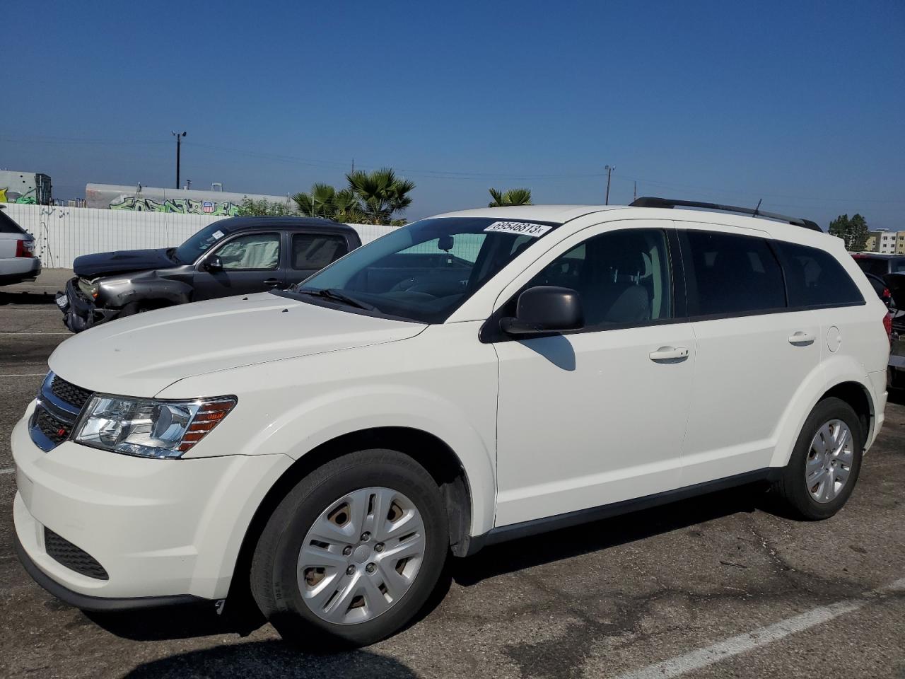Image 1 of 2017 DODGE JOURNEY SE 2017 with VIN 3C4PDCAB7HT638460