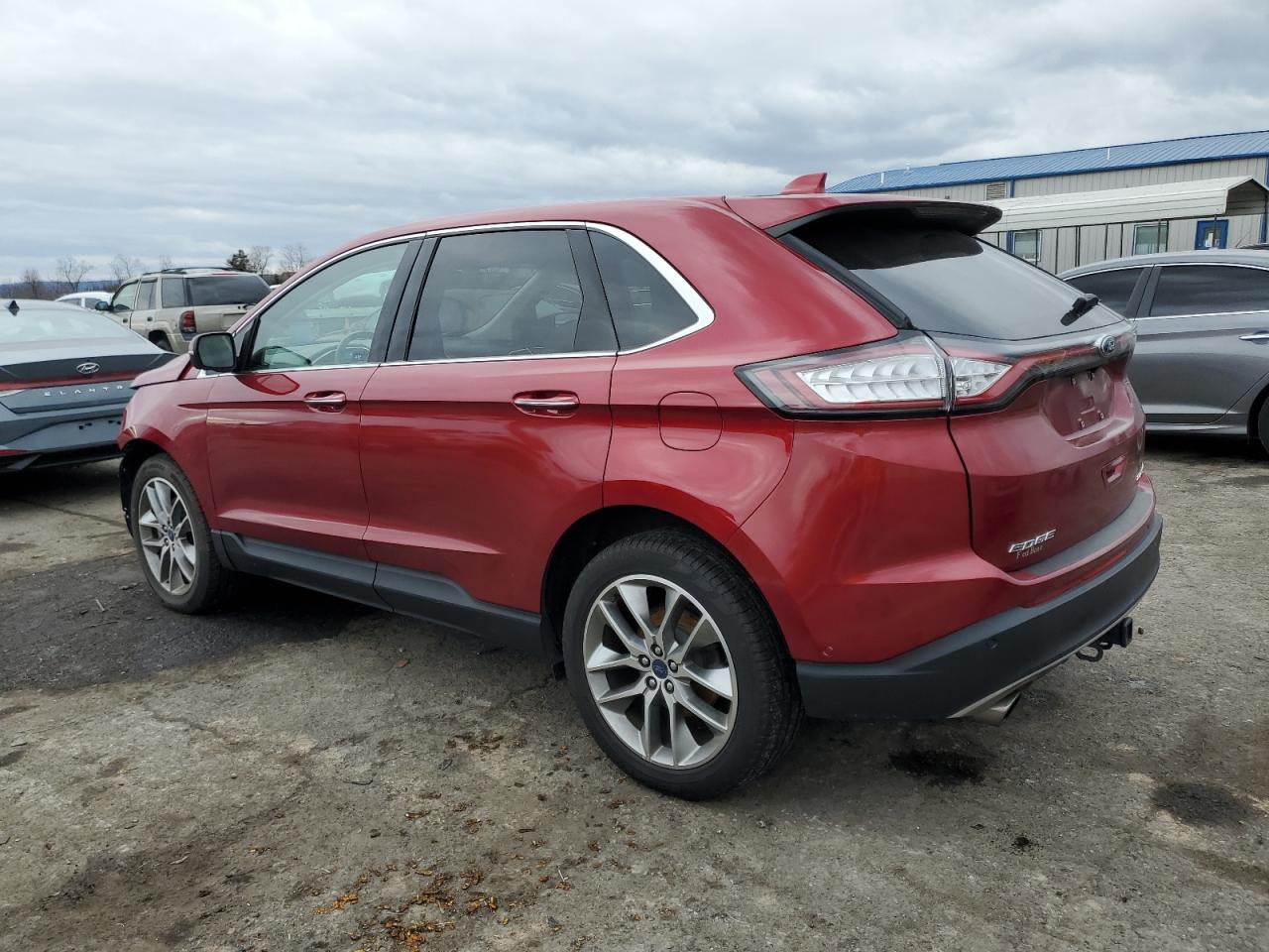 Изображение 2 2017 FORD EDGE TITANIUM 2017 с VIN 2FMPK4K99HBB83271