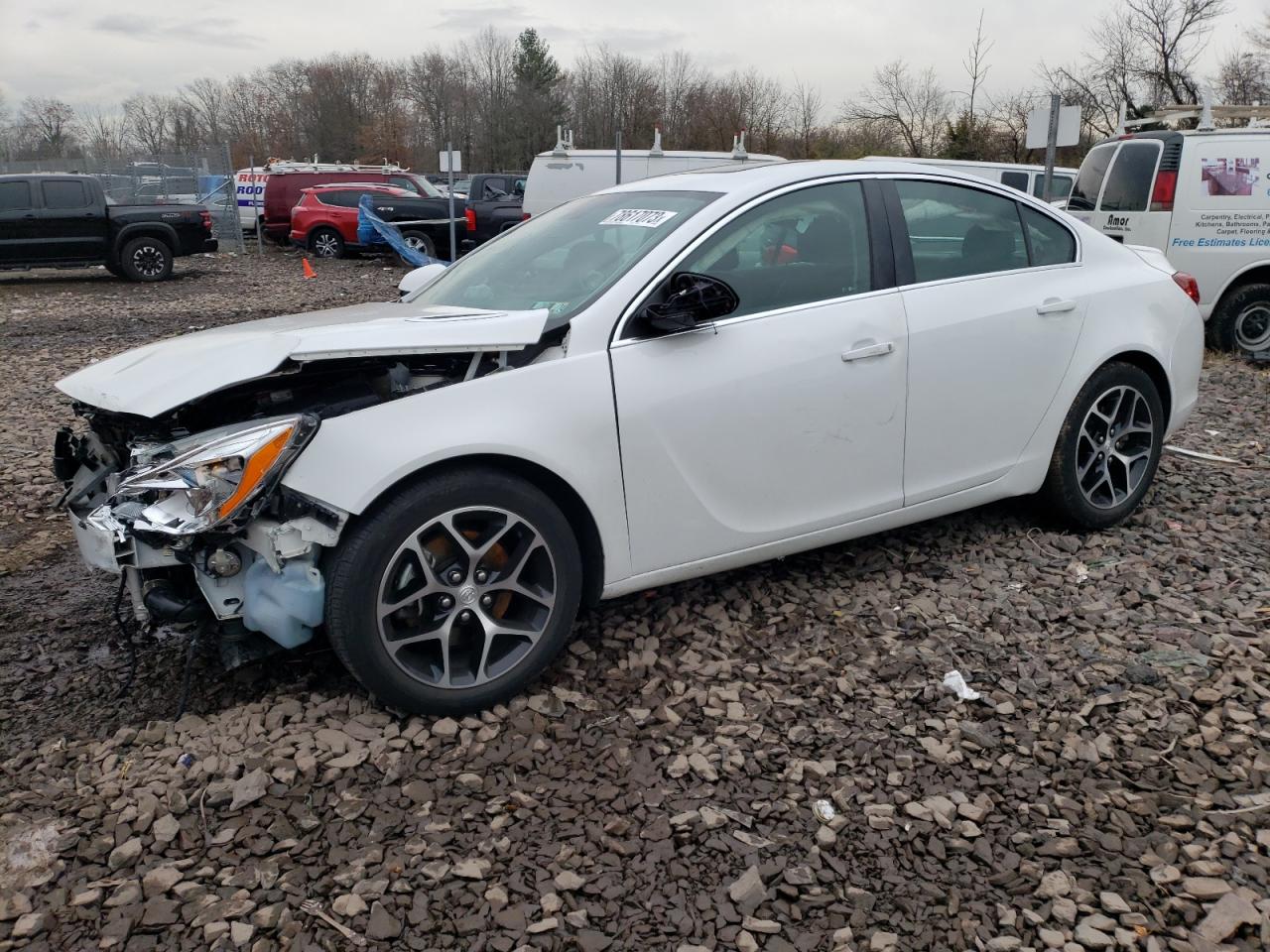 Image 1 of 2016 BUICK REGAL SPORT TOURING 2016 with VIN 2G4G35EXXG9206334
