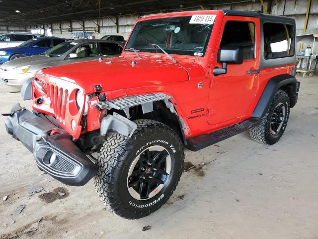 Obraz 1 z 2015 JEEP WRANGLER SPORT 2015 z VIN 1C4AJWAG1FL567437