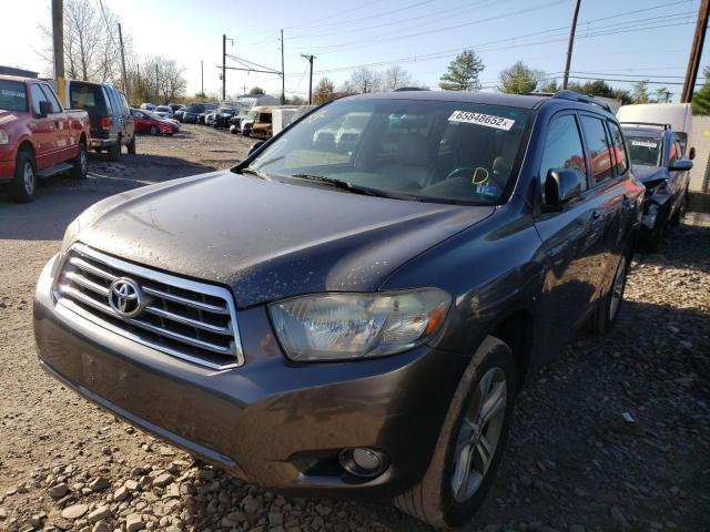 Image 2 of 2008 TOYOTA HIGHLANDER SPORT 2008 with VIN JTEDS43A782006820