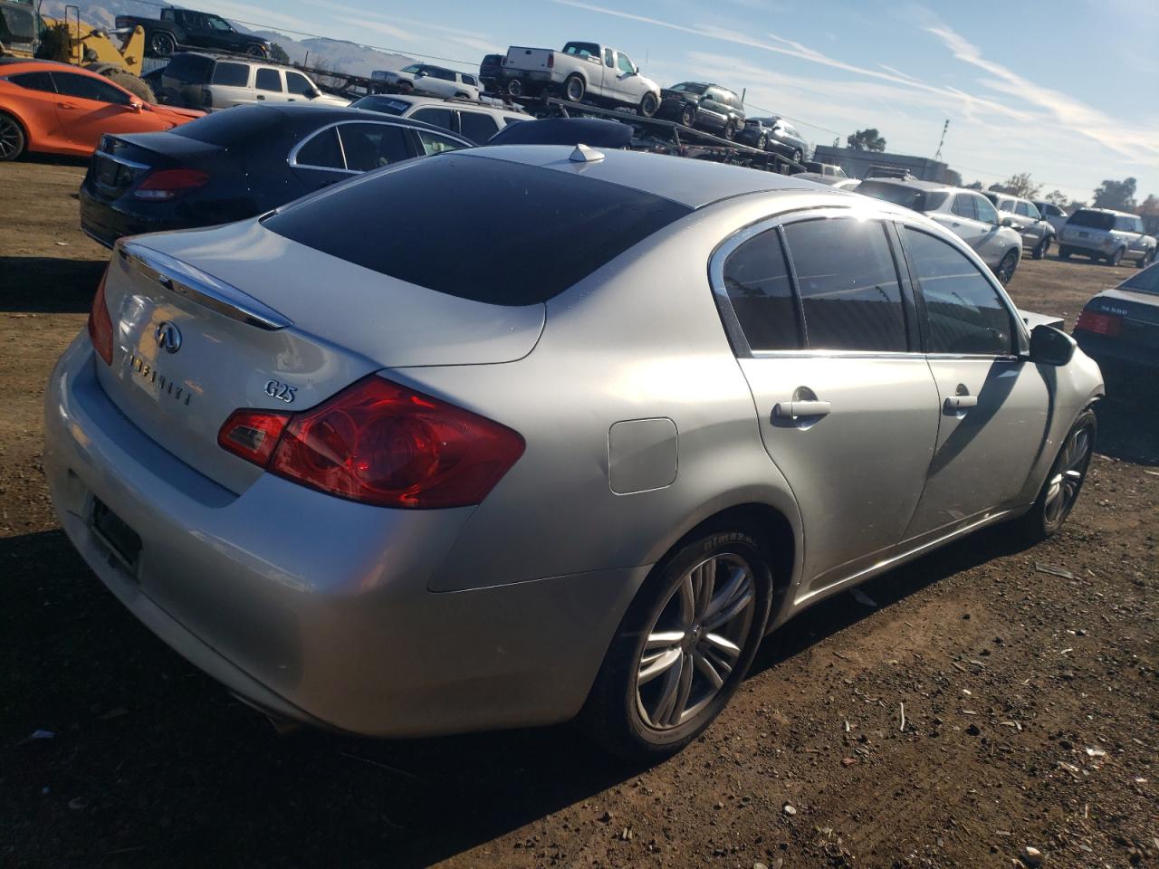 Image 3 of 2012 INFINITI G25 BASE 2012 with VIN JN1DV6AP9CM700858