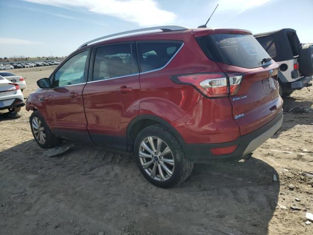 Image 2 of 2017 FORD ESCAPE TITANIUM 2017 with VIN 1FMCU9J90HUA63943