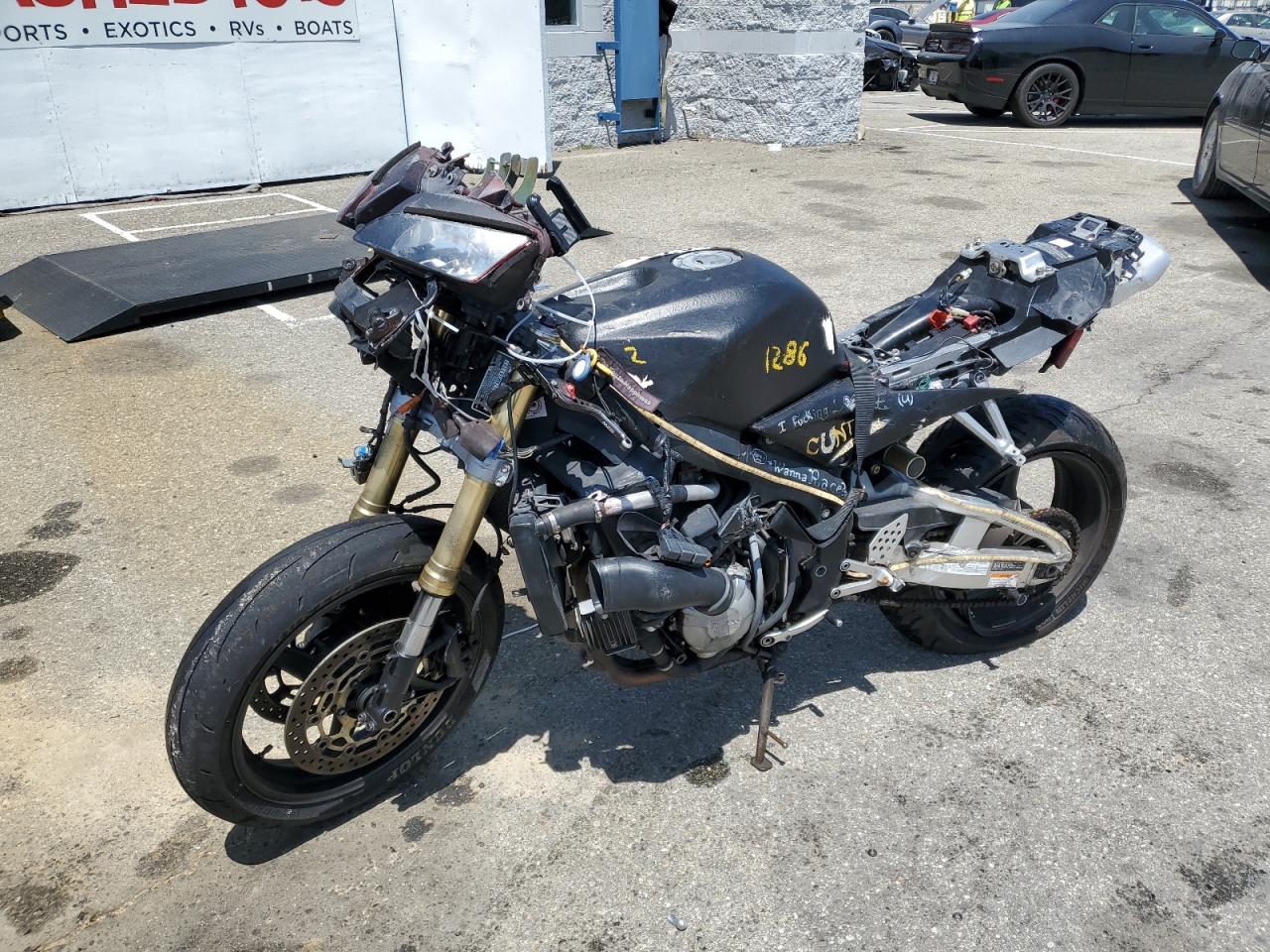 Image 2 of 2006 HONDA CBR600 RR 2006 with VIN JH2PC37076M303167