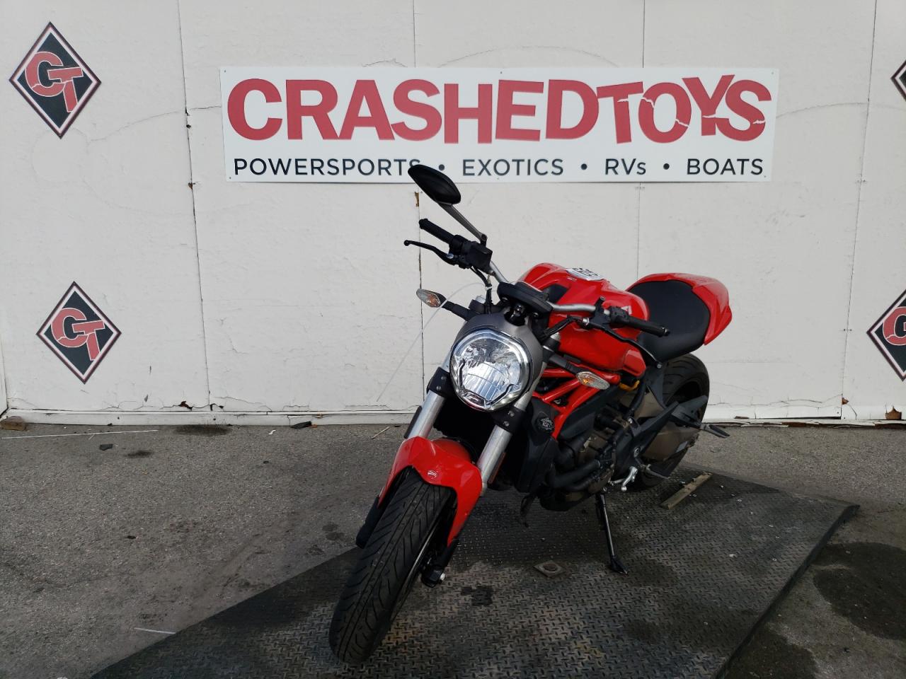 Изображение 2 2015 DUCATI MONSTER 821 2015 с VIN ZDM1RBTSXFB006909