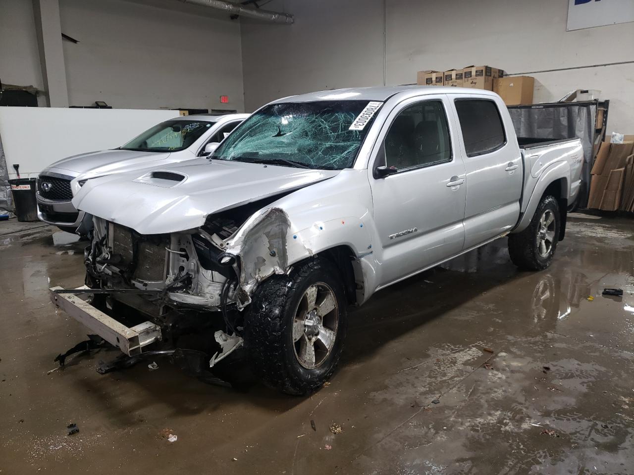 Image 1 of 2008 TOYOTA TACOMA DOUBLE CAB 2008 with VIN 5TELU42N88Z585813