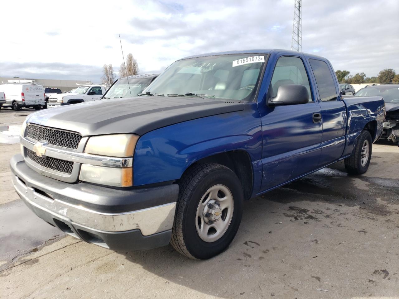 Изображение 1 2004 CHEVROLET SILVERADO C1500 2004 с VIN 1GCEC19X44Z118833