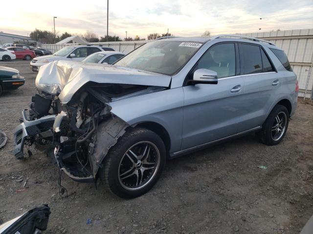 Изображение 1 2015 MERCEDES-BENZ ML-CLASS 350 4MATIC 2015 с VIN 4JGDA5HB9FA598086