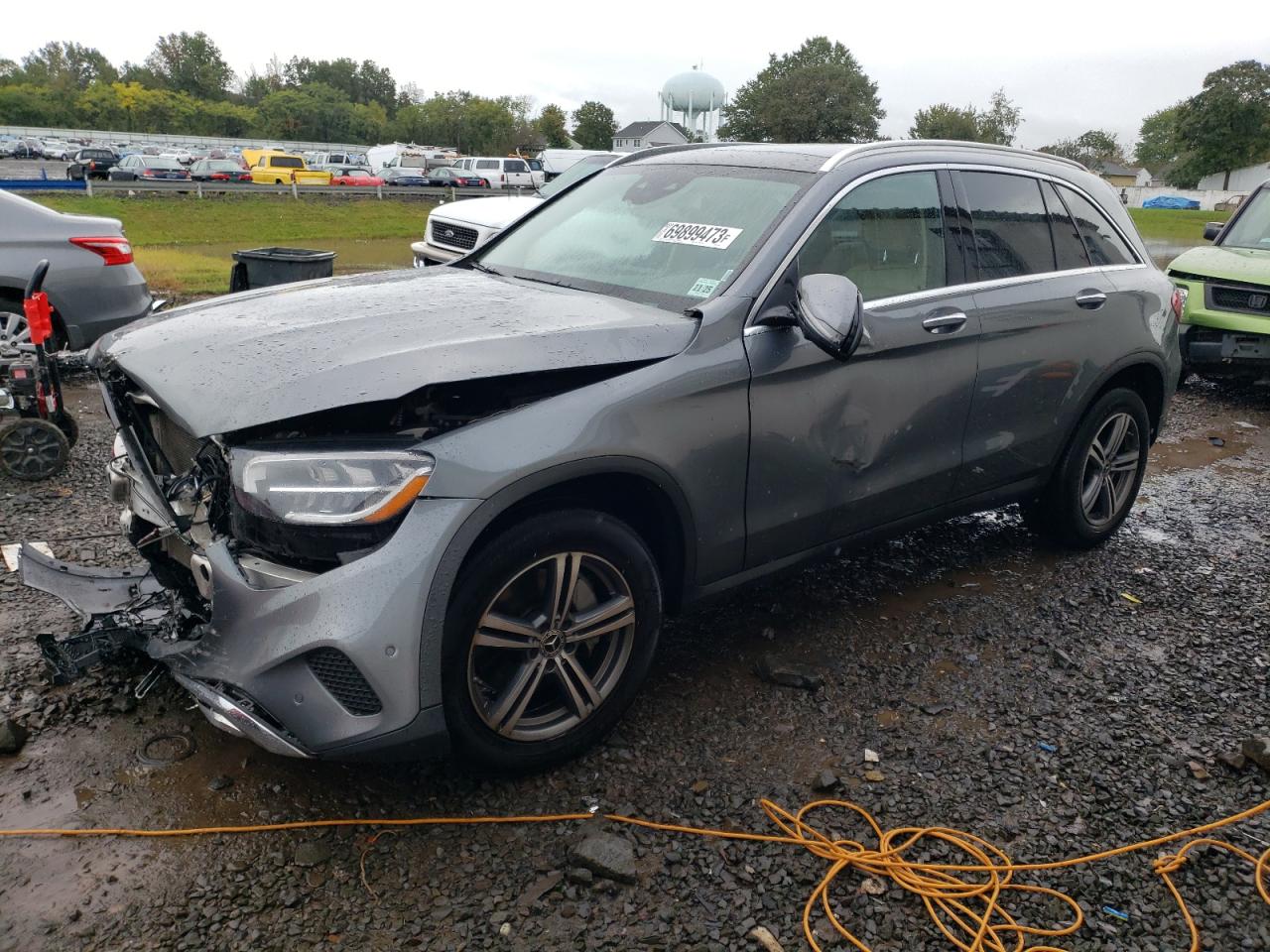 Image 1 of 2020 MERCEDES-BENZ GLC 300 4MATIC 2020 with VIN W1N0G8EB7LF810966
