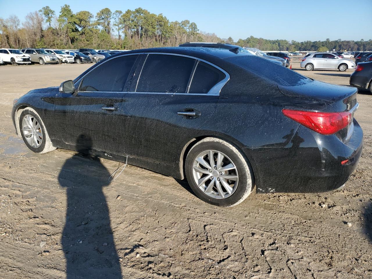 Image 2 of 2015 INFINITI Q50 BASE 2015 with VIN JN1BV7AP4FM354106