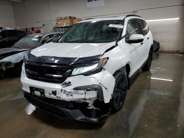 Image 1 of 2021 HONDA PILOT ELITE 2021 with VIN 5FNYF6H01MB001335