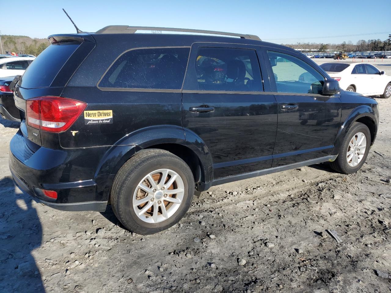 Image 3 of 2014 DODGE JOURNEY SXT 2014 with VIN 3C4PDCBB9ET283835