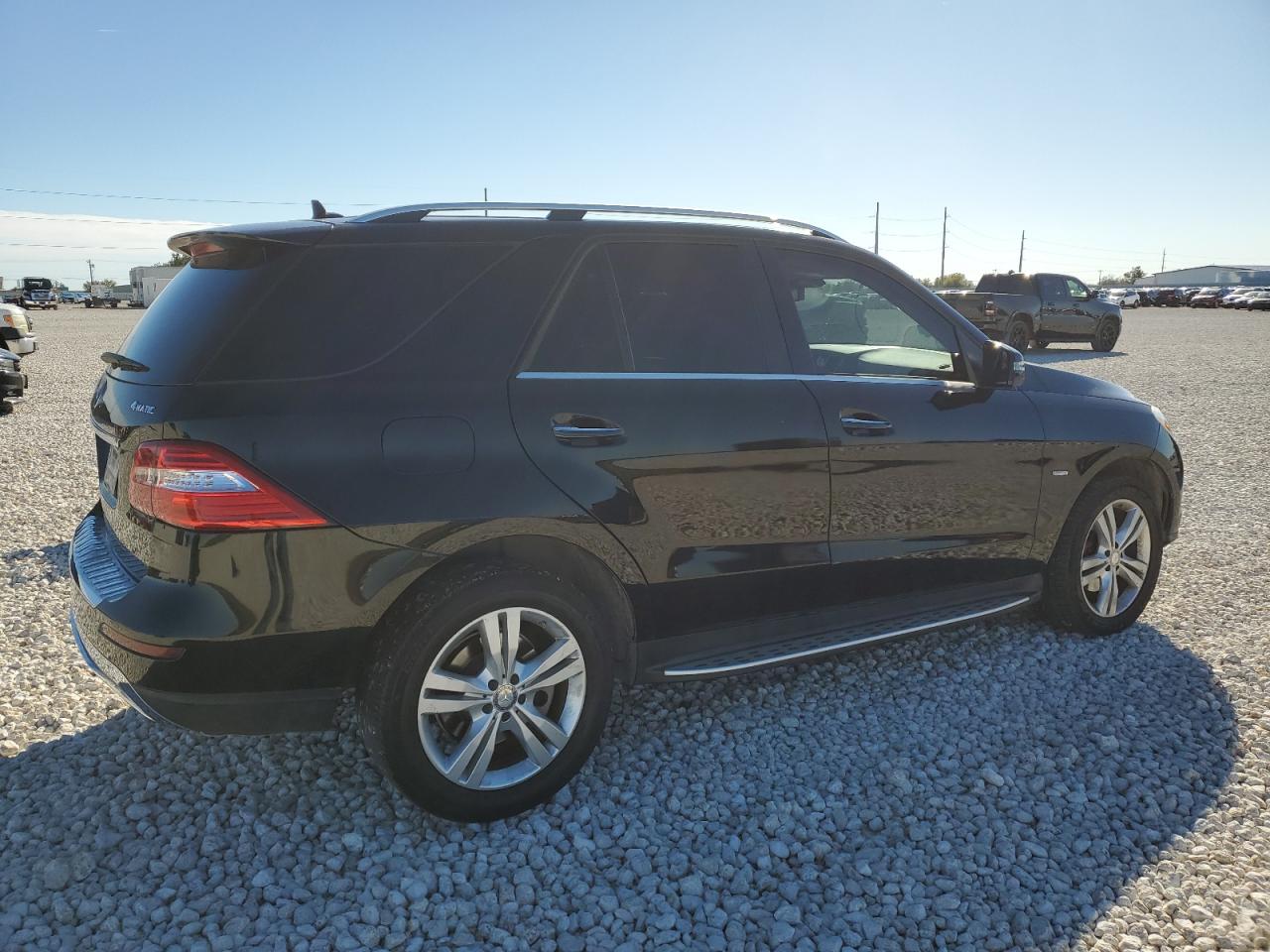 Image 3 of 2012 MERCEDES-BENZ ML 350 4MATIC 2012 with VIN 4JGDA5HB3CA066408