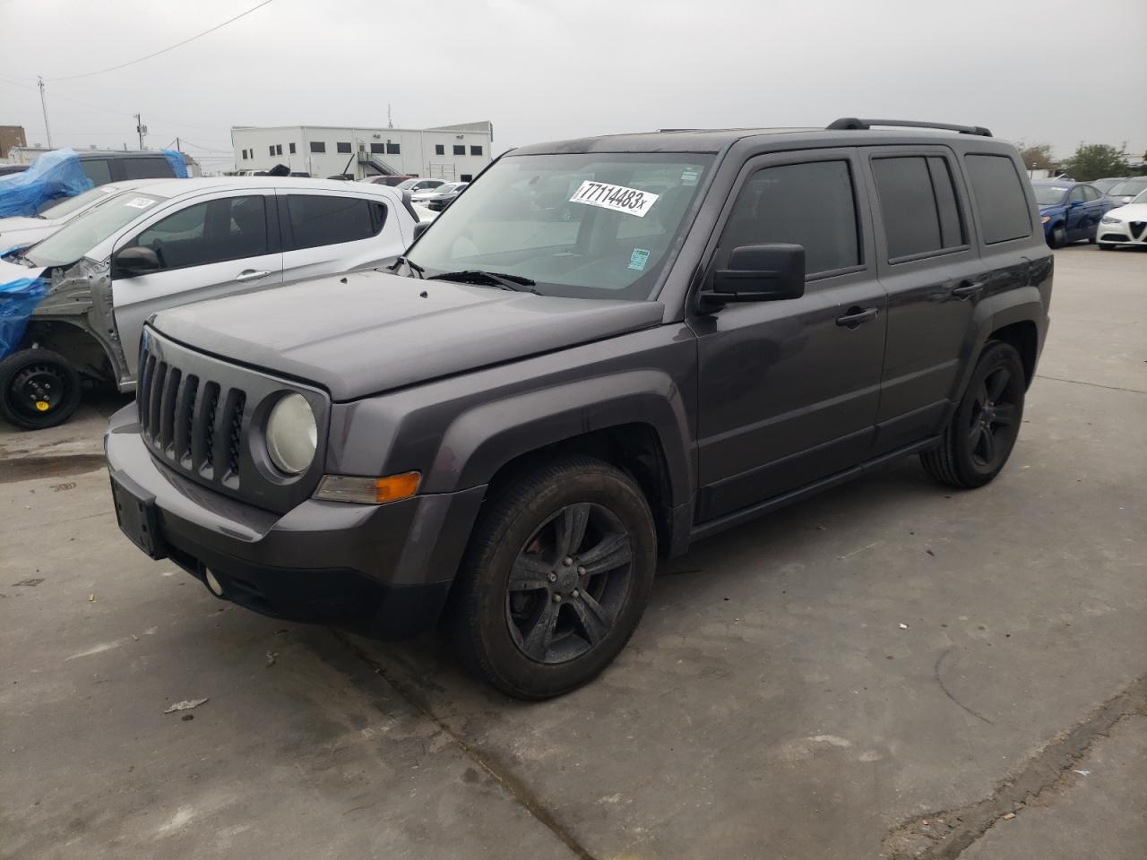 Image 1 of 2014 JEEP PATRIOT SPORT 2014 with VIN 1C4NJPBA1ED719310