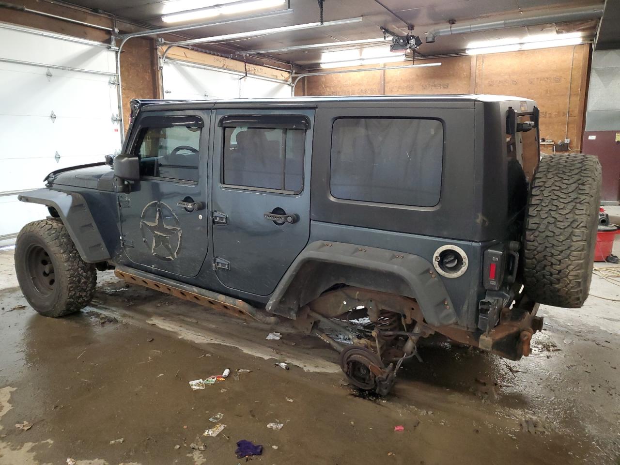 Изображение 2 2007 JEEP WRANGLER SAHARA 2007 с VIN 1J8GA59197L138450