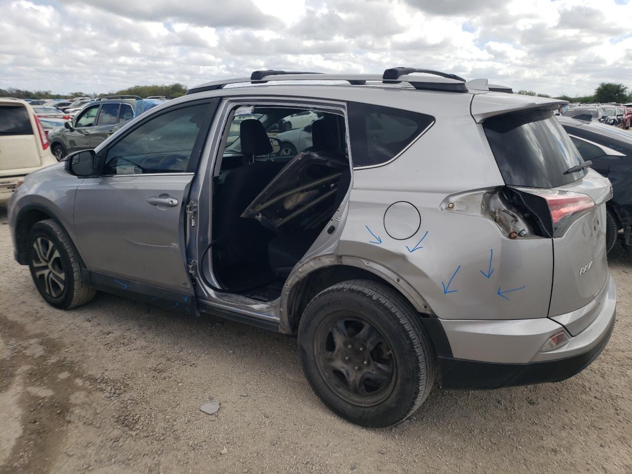 Изображение 2 2017 TOYOTA RAV4 LE 2017 с VIN 2T3ZFREV0HW376316