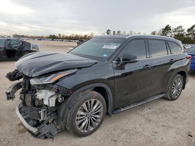 Изображение 1 2021 TOYOTA HIGHLANDER PLATINUM 2021 с VIN 5TDFZRAH7MS059607