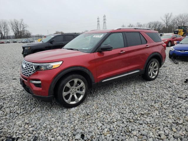 Image 1 of 2020 FORD EXPLORER PLATINUM 2020 with VIN 1FM5K8HCXLGB34048