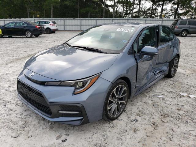 Image 1 of 2021 TOYOTA COROLLA SE 2021 with VIN 5YFS4MCE4MP077736