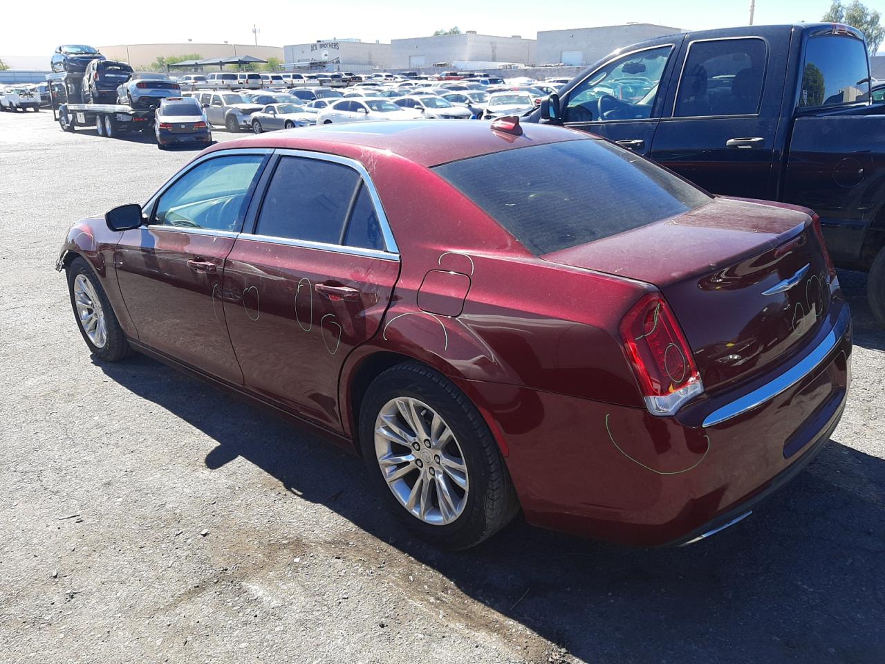 Image 2 of 2017 CHRYSLER 300 LIMITED 2017 with VIN 2C3CCAAG9HH516424