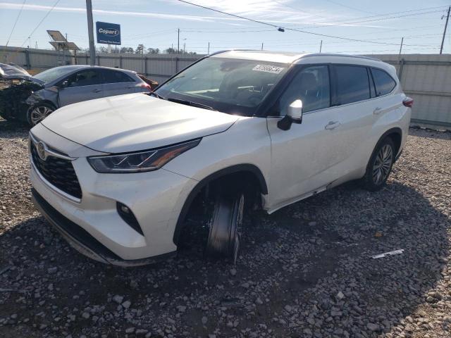 Image 1 of 2022 TOYOTA HIGHLANDER PLATINUM 2022 with VIN 5TDFZRAH0NS091512