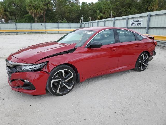 Изображение 1 2022 HONDA ACCORD SPORT 2022 с VIN 1HGCV1F3XNA015775