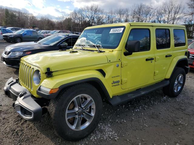 Изображение 1 2022 JEEP WRANGLER UNLIMITED SAHARA 2022 с VIN 1C4HJXENXNW246488