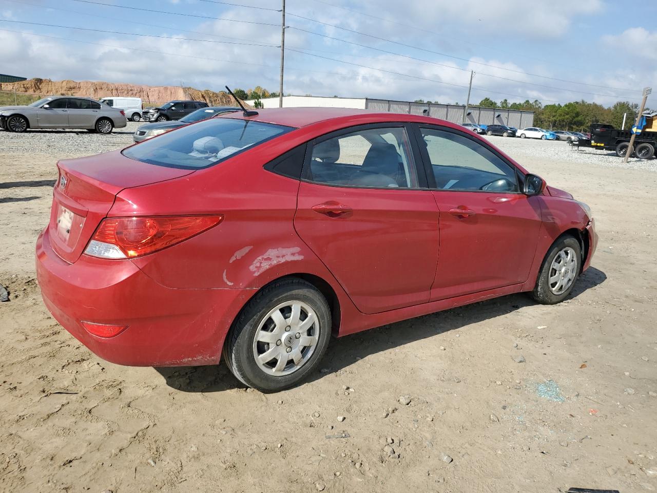 Image 3 of 2013 HYUNDAI ACCENT GLS 2013 with VIN KMHCT4AE7DU475838