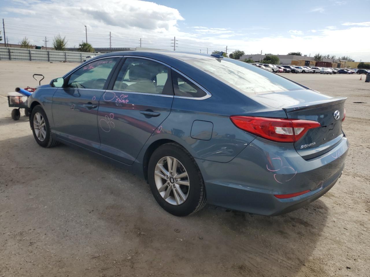 Изображение 2 2017 HYUNDAI SONATA SE 2017 с VIN 5NPE24AF4HH537107