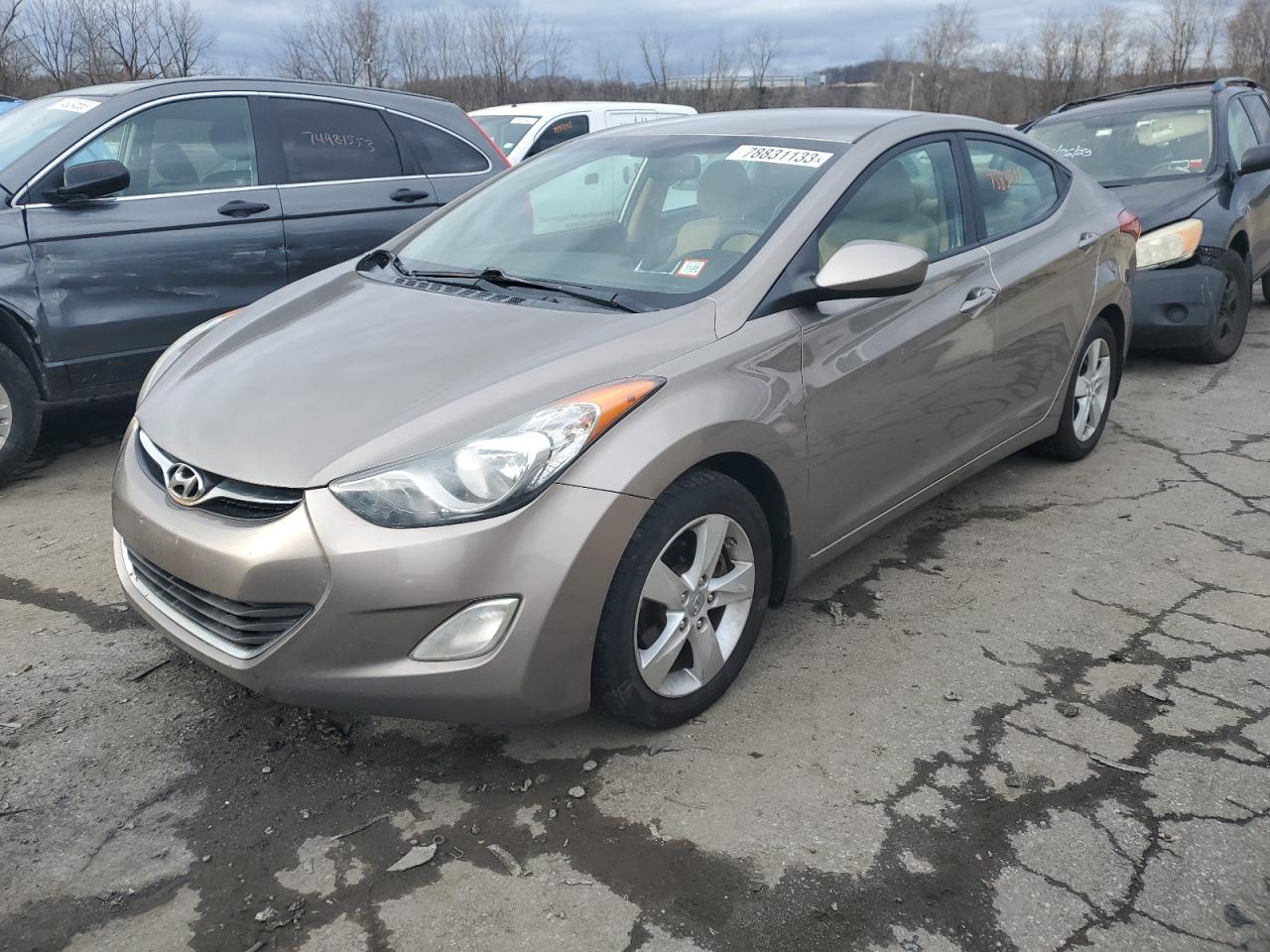 Image 1 of 2012 HYUNDAI ELANTRA GLS 2012 with VIN 5NPDH4AE0CH139256