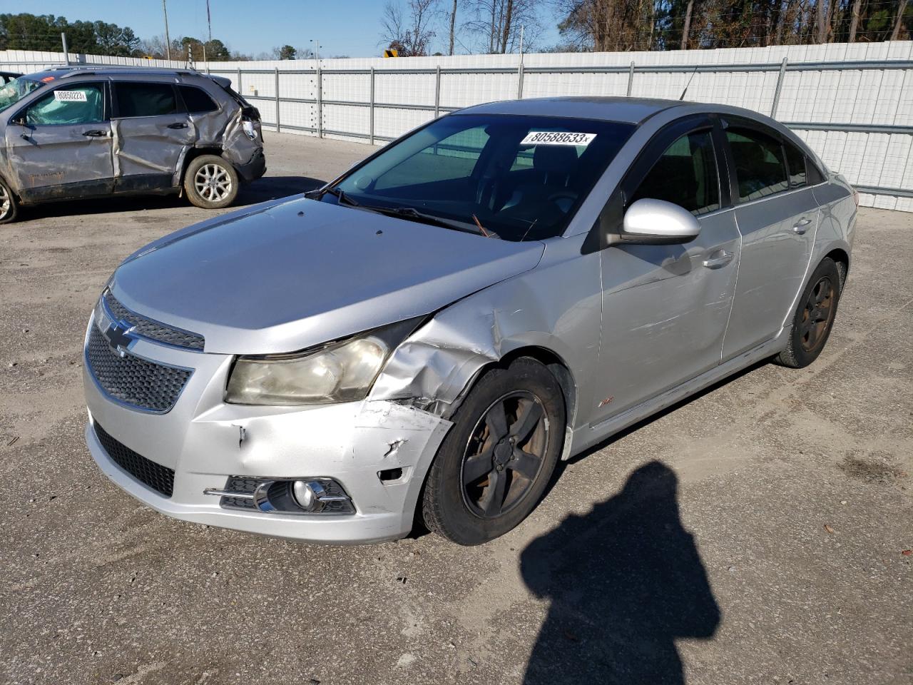 Image 1 of 2012 CHEVROLET CRUZE LT 2012 with VIN 1G1PF5SC8C7309933