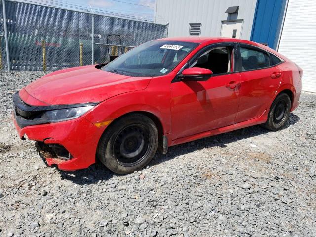 Image 1 of 2019 HONDA CIVIC LX 2019 with VIN 2HGFC2F51KH036859