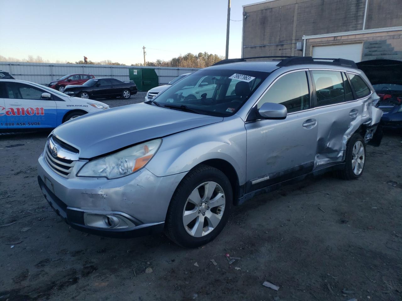 Изображение 2012 SUBARU OUTBACK 2.5I 2012