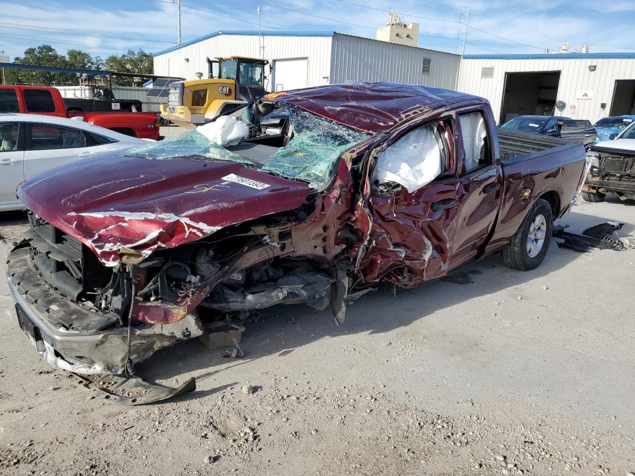 Image 1 of 2019 RAM 1500 CLASSIC TRADESMAN 2019 with VIN 1C6RR6FG2KS574134