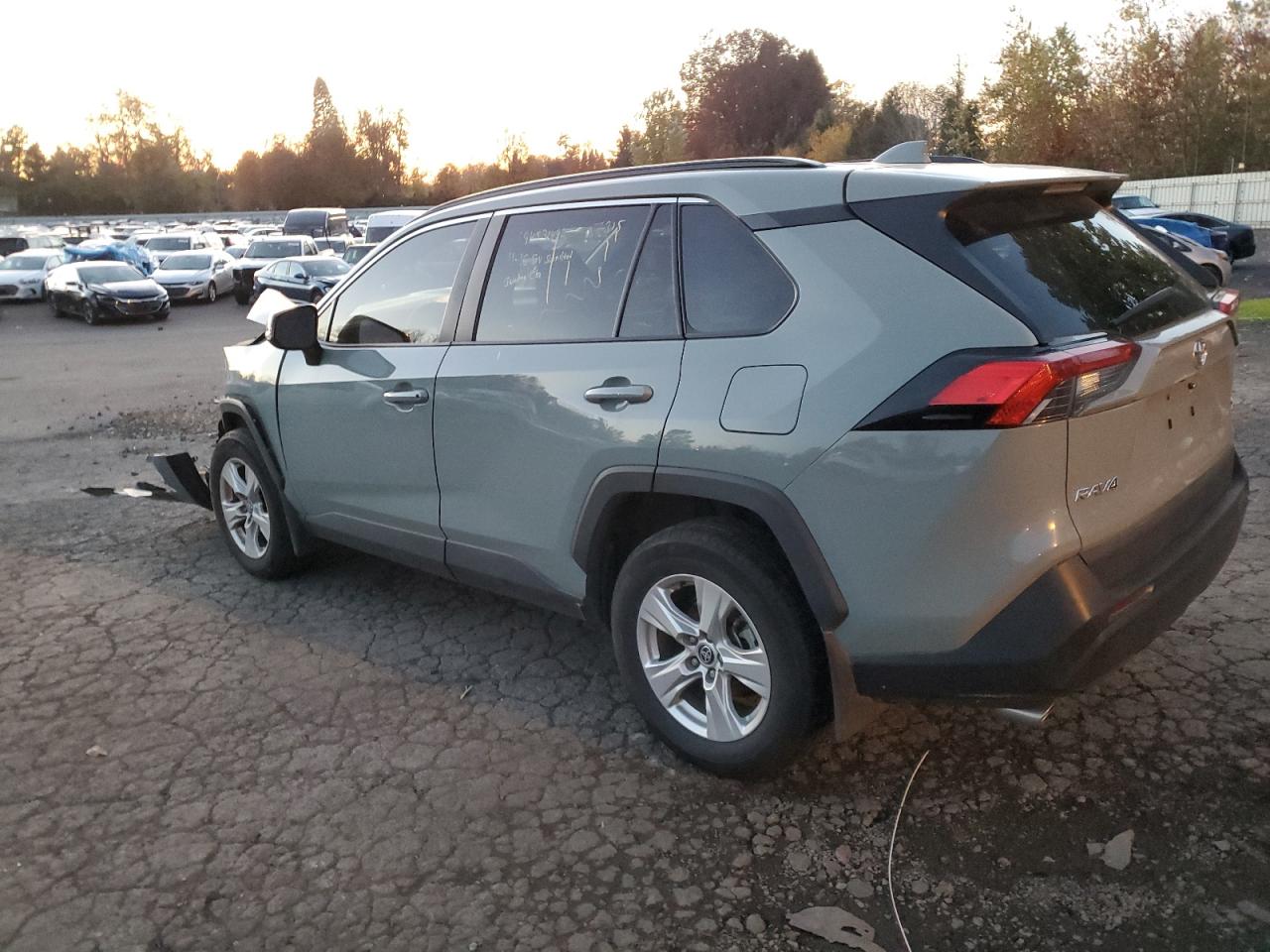 Image 2 of 2021 TOYOTA RAV4 XLE 2021 with VIN 2T3W1RFVXMW173928