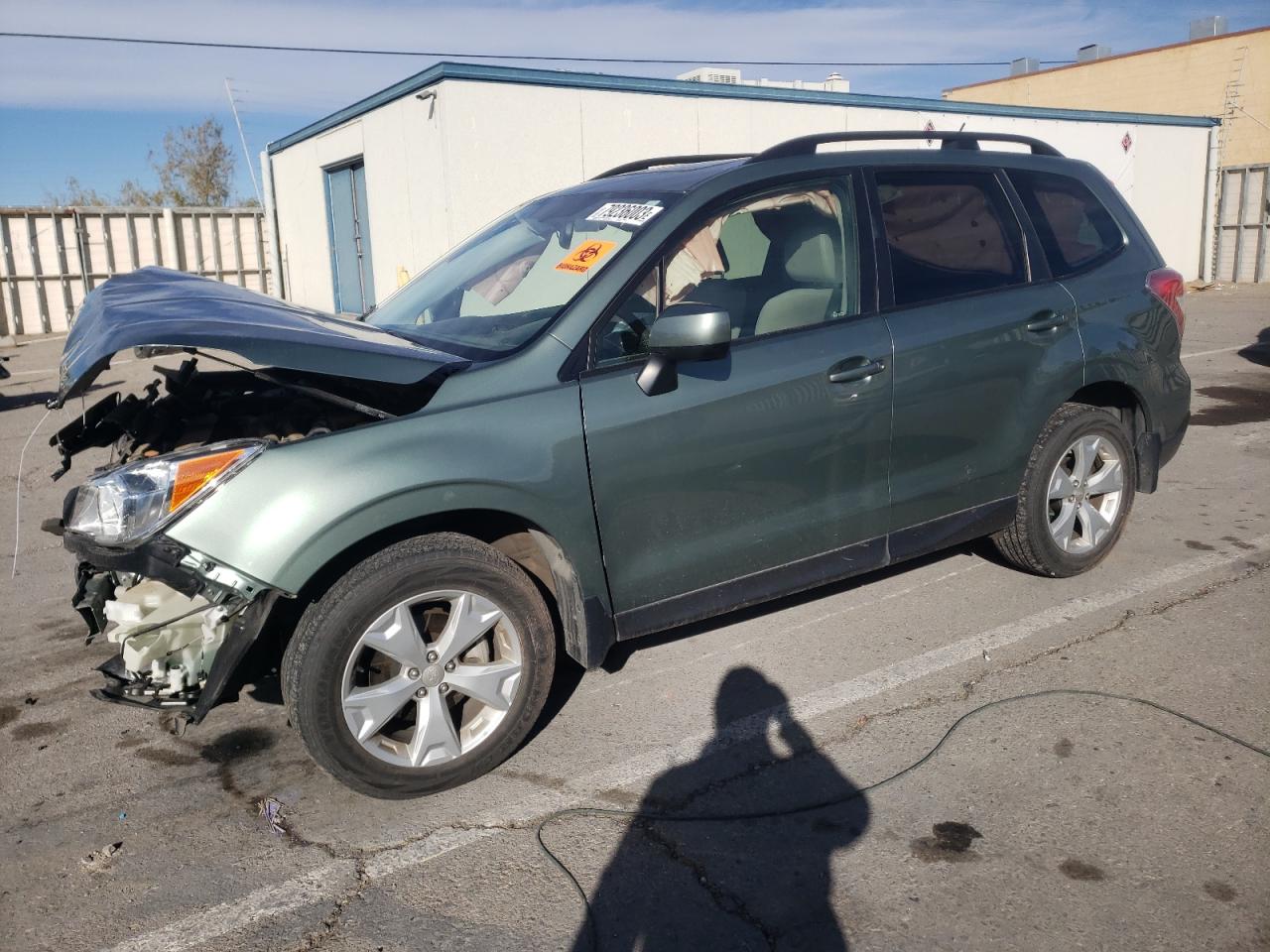 Image 1 of 2015 SUBARU FORESTER 2.5I PREMIUM 2015 with VIN JF2SJADC4FH812834