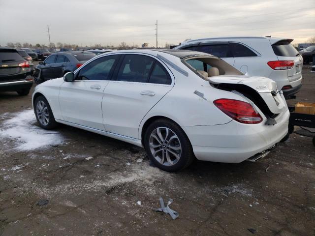 Image 2 of 2017 MERCEDES-BENZ C 300 4MATIC 2017 with VIN 55SWF4KB0HU212763